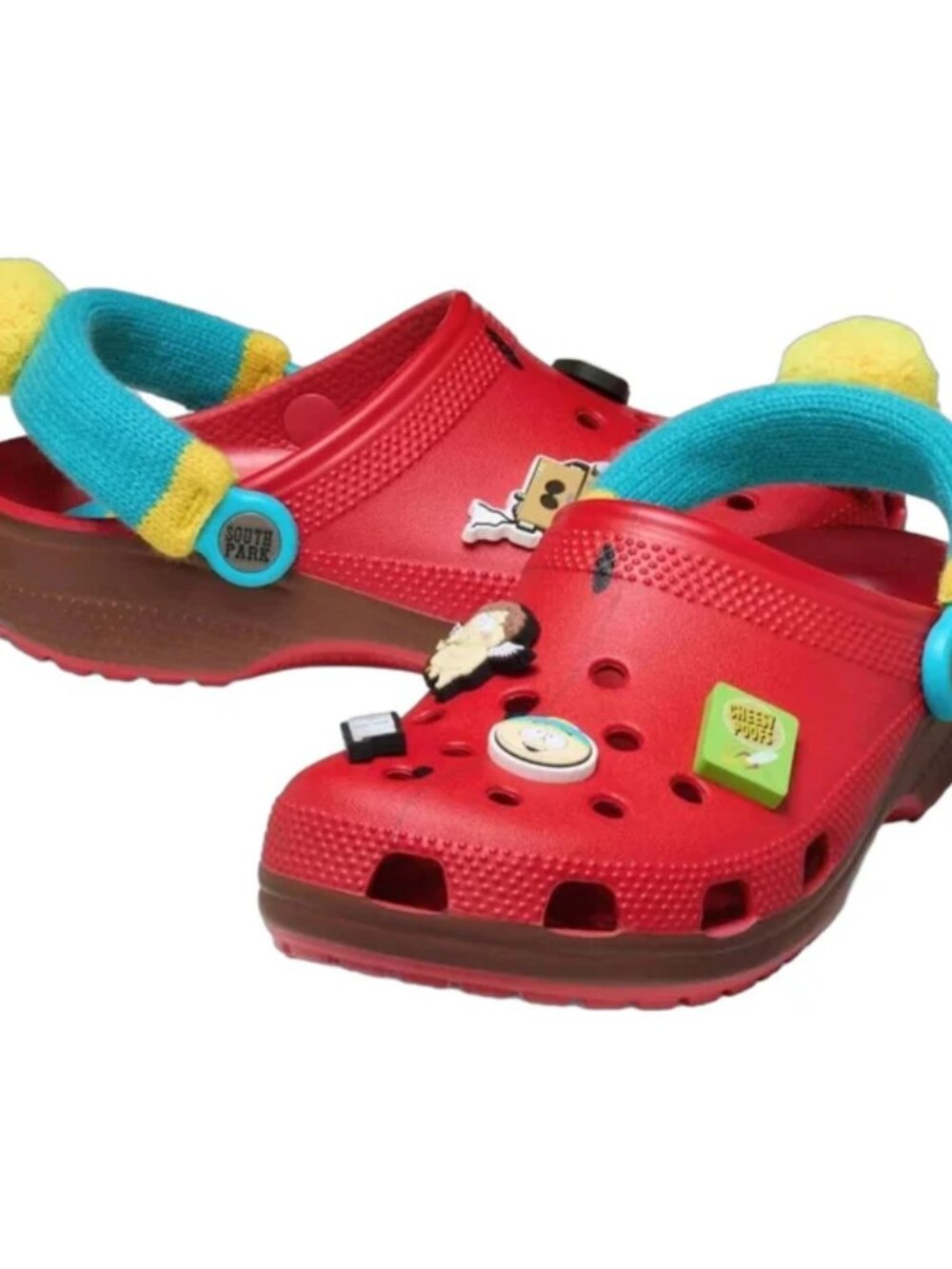 Crocs Men's South Park Cartman Classic Lined Clog - Red/Blue